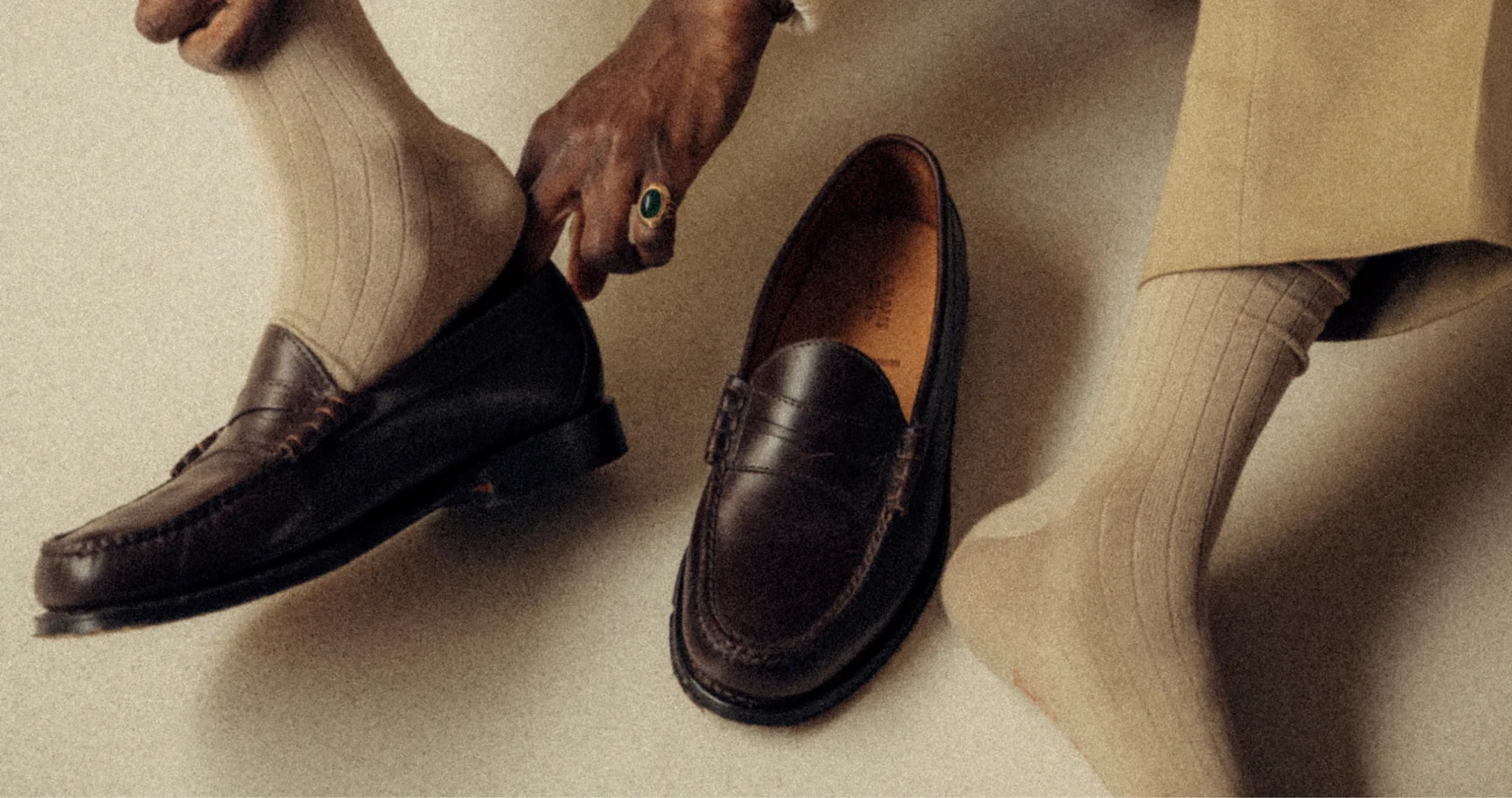 Buck Mason et G.H.Bass réinventent le mocassin américain